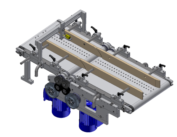 Vacuum PVC belt conveyor