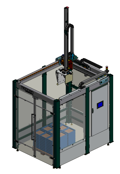 Cartesian palletizer