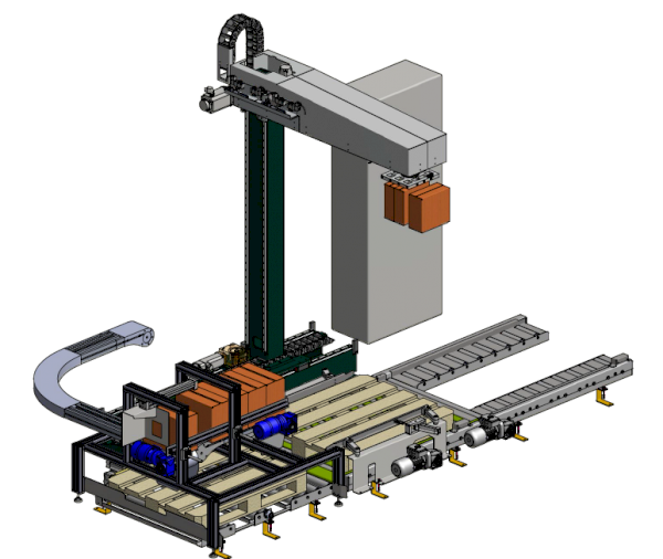 Column palletizer